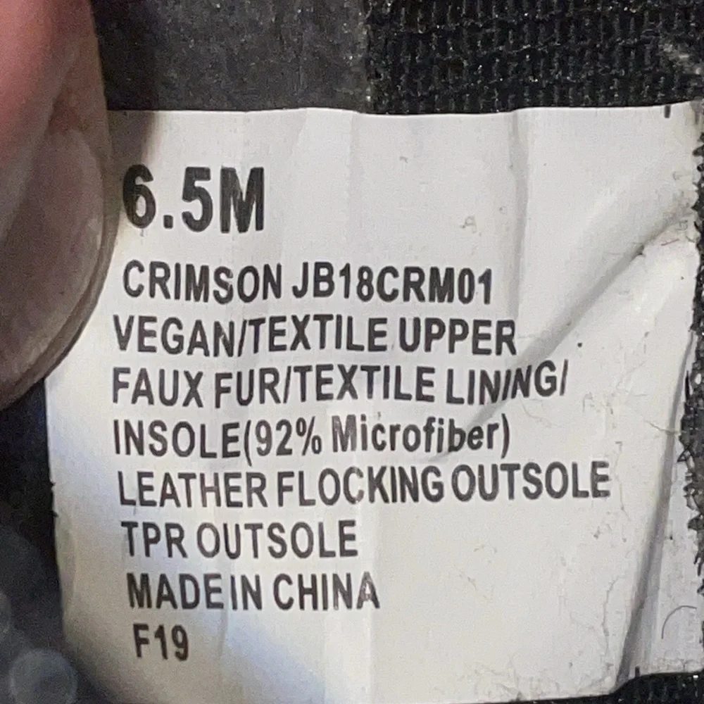 NWT JBU JAMBU CRIMSON‎ MEMORY FOAM BLACK SHOES WOMEN'S SIZE 6.5M
